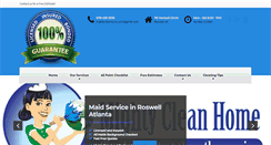 Desktop Screenshot of mightycleanhome.com